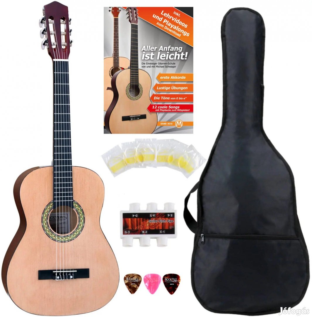Classic Cantabile AS-861 Koncert Gitár 3/4 Kezdőkészlet
