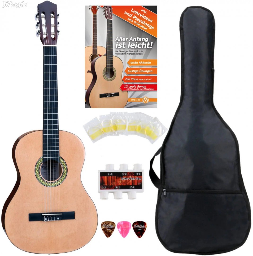 Classic Cantabile AS-861 Koncert Gitár 4/4 Kezdőkészlet