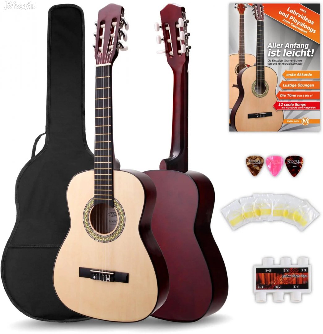 Classic Cantabile Akusztikus Sorozat AS-851-L Klasszikus Gitár 1/2