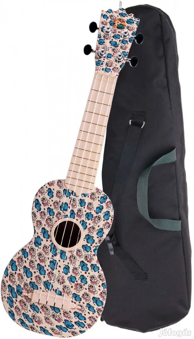 Classic Cantabile BeachBuddy Sunny Zoo, Szoprán-Ukulele ABS