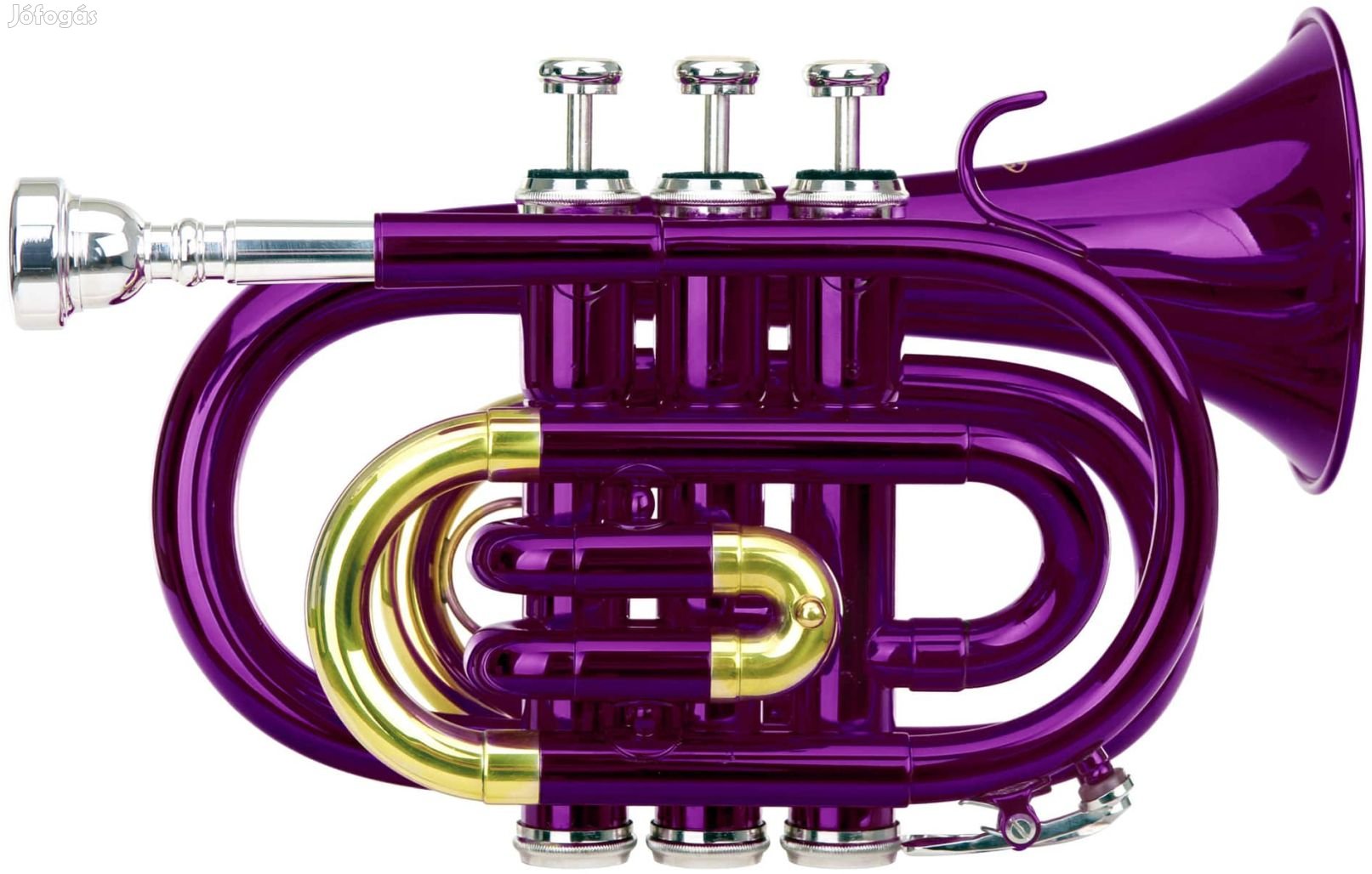 Classic Cantabile Brass TT-400 Bb Zsebtrombita Lila