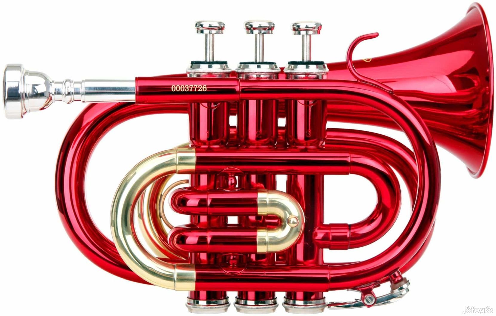 Classic Cantabile Brass TT-400 Bb Zsebtrombita Piros