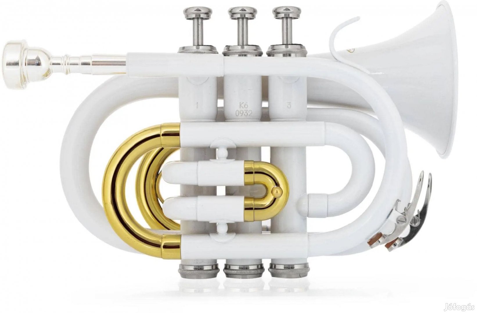 Classic Cantabile Brass TT-400 Bb Zsebtrombita fehér