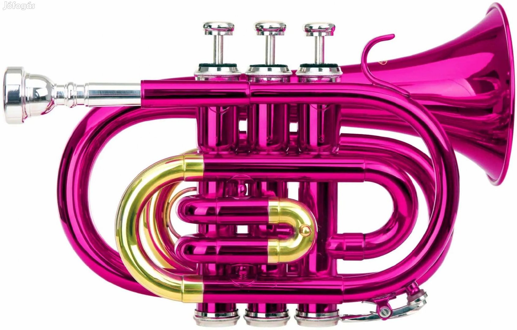 Classic Cantabile Brass TT-400 Bb Zsebtrombita rózsaszín
