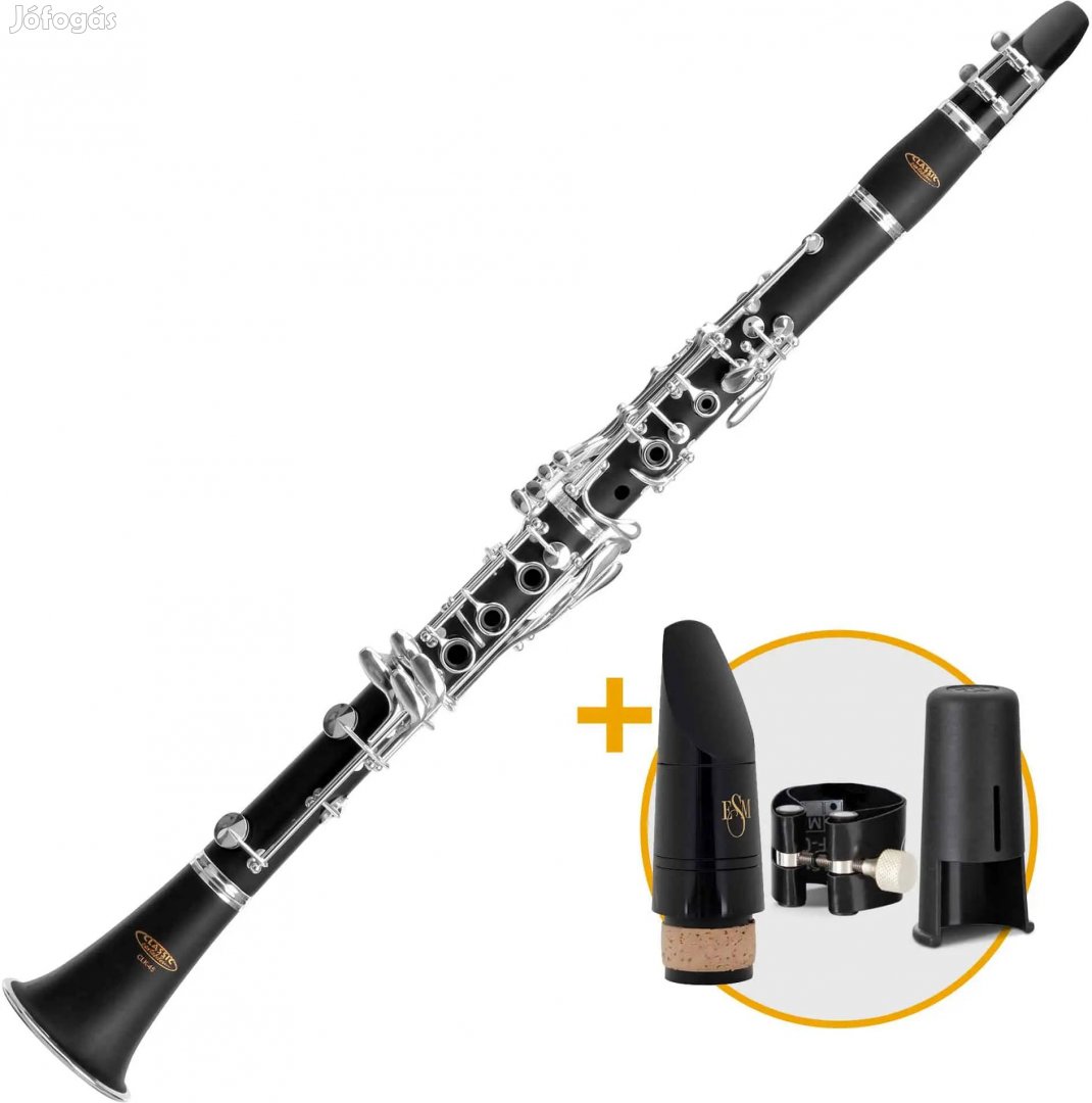 Classic Cantabile CLK-45 B-Klarinét ESM készlet ezüstözött, Böhm