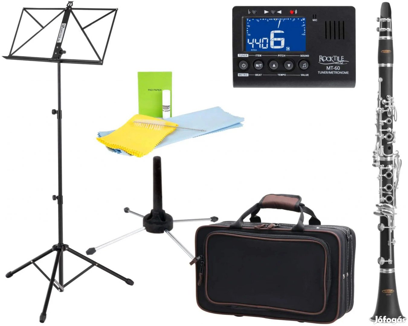 Classic Cantabile CLK-45 Bb-Klarinét SET beleértve az Állványt,