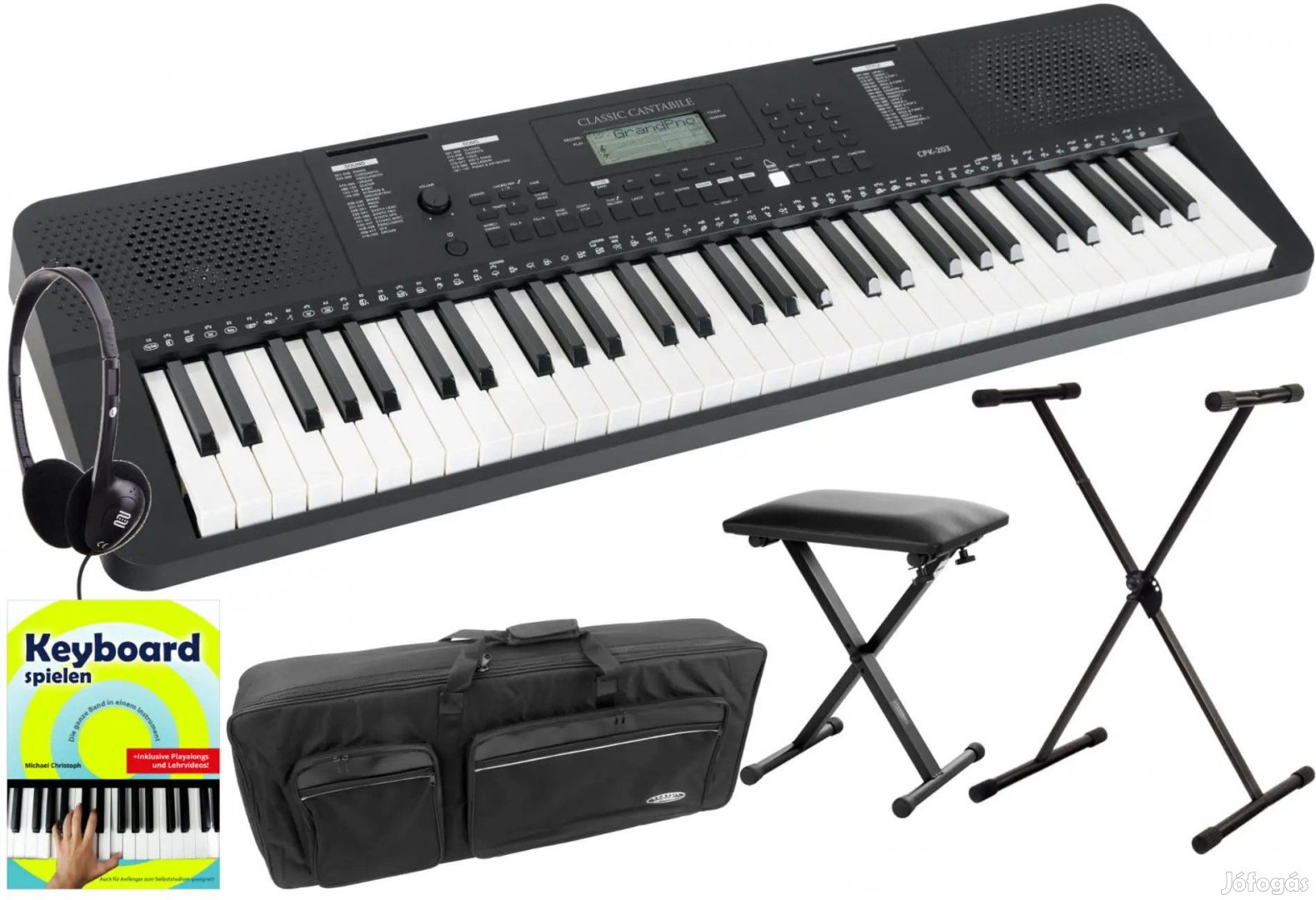 Classic Cantabile CPK-203 szintetizátor deluxe szett