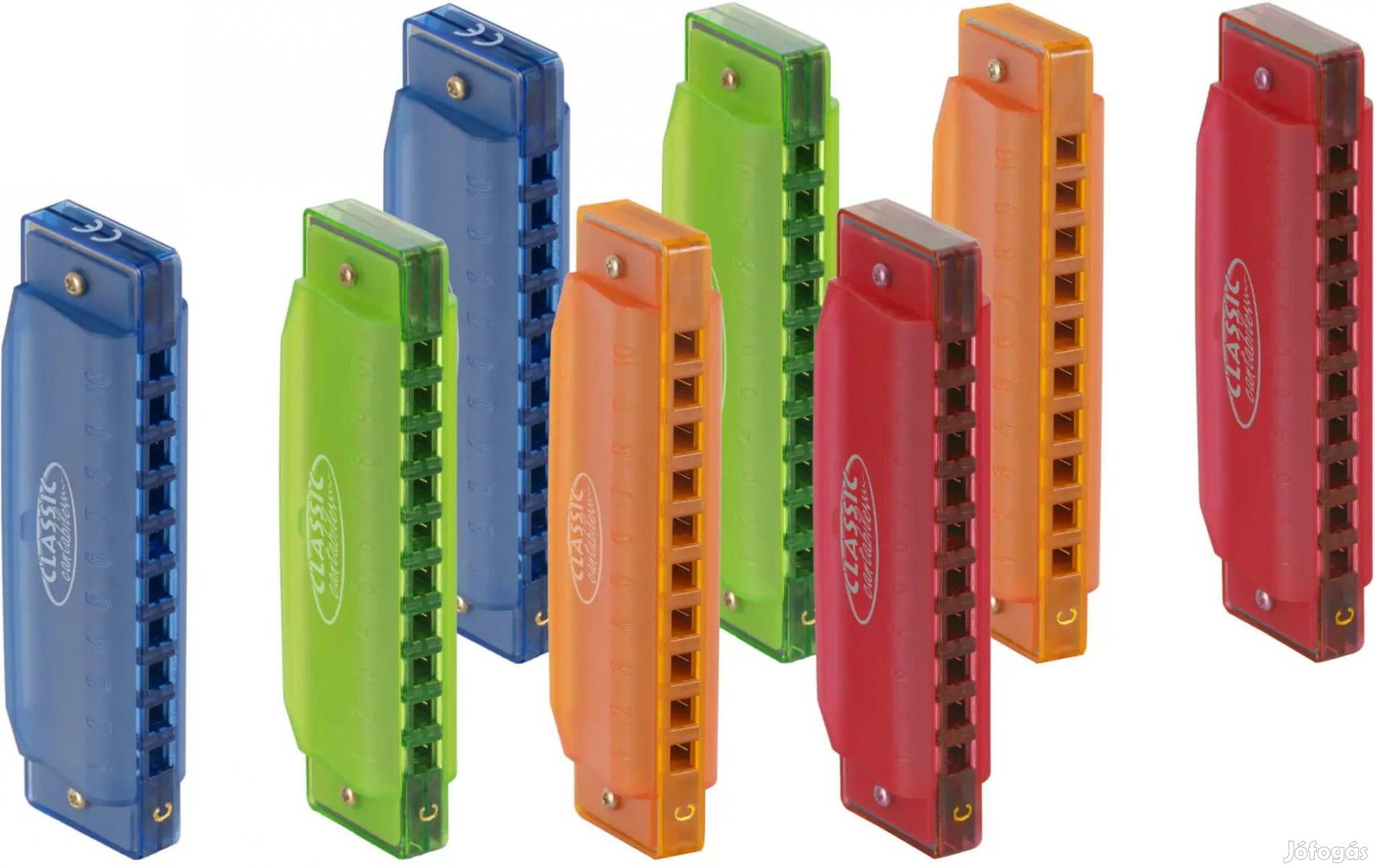 Classic Cantabile FBH-10 FunKids szájharmonika C-dúr 8 db-os
