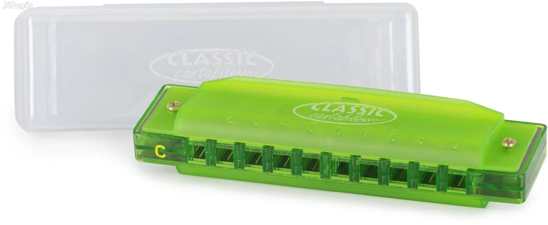 Classic Cantabile FBH-10 GN FunKids szájharmonika C-dúr zöld