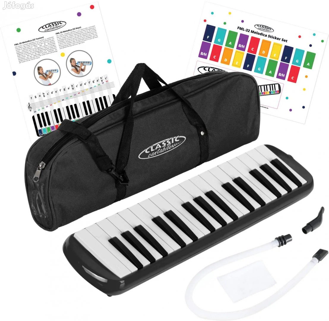 Classic Cantabile FML-32 BK melodika fekete