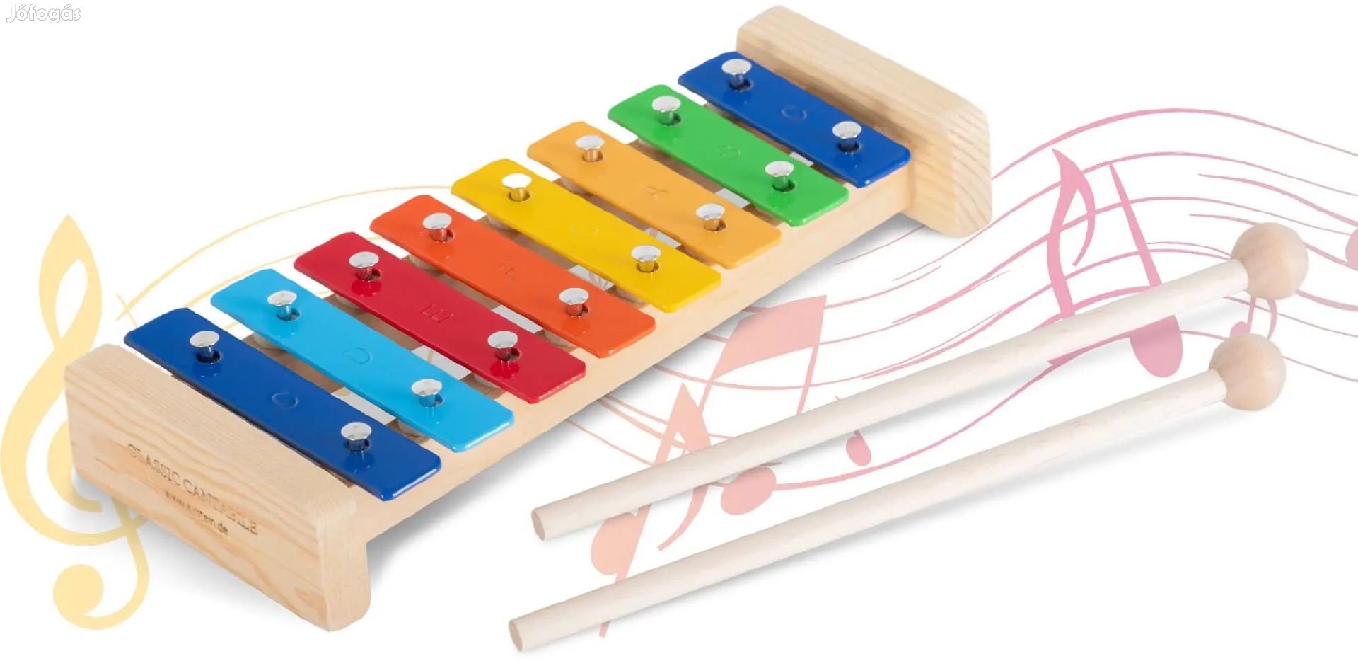 Classic Cantabile GS-8 Glockenspiel Gyerekeknek