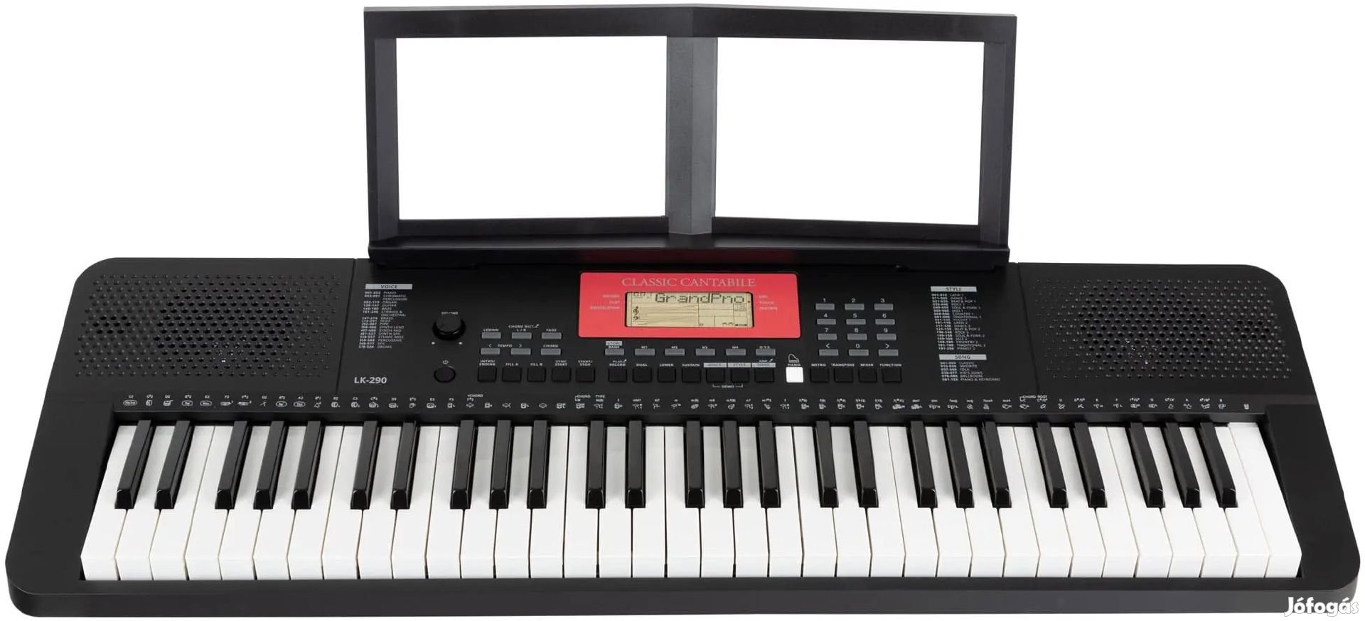 Classic Cantabile LK-290 Világító Billentyűzetes Billentyűs