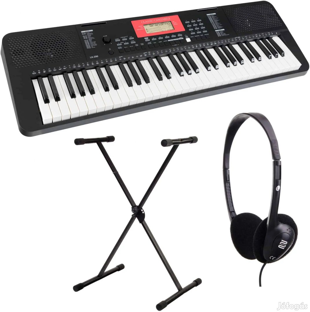 Classic Cantabile LK-290 Világító Billentyűzetes Billentyűs Készlet