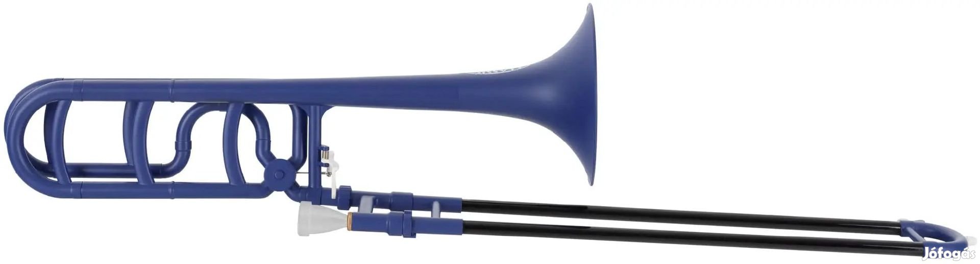 Classic Cantabile MardiBrass Műanyag Bb/F Tenor Harsona matt kék