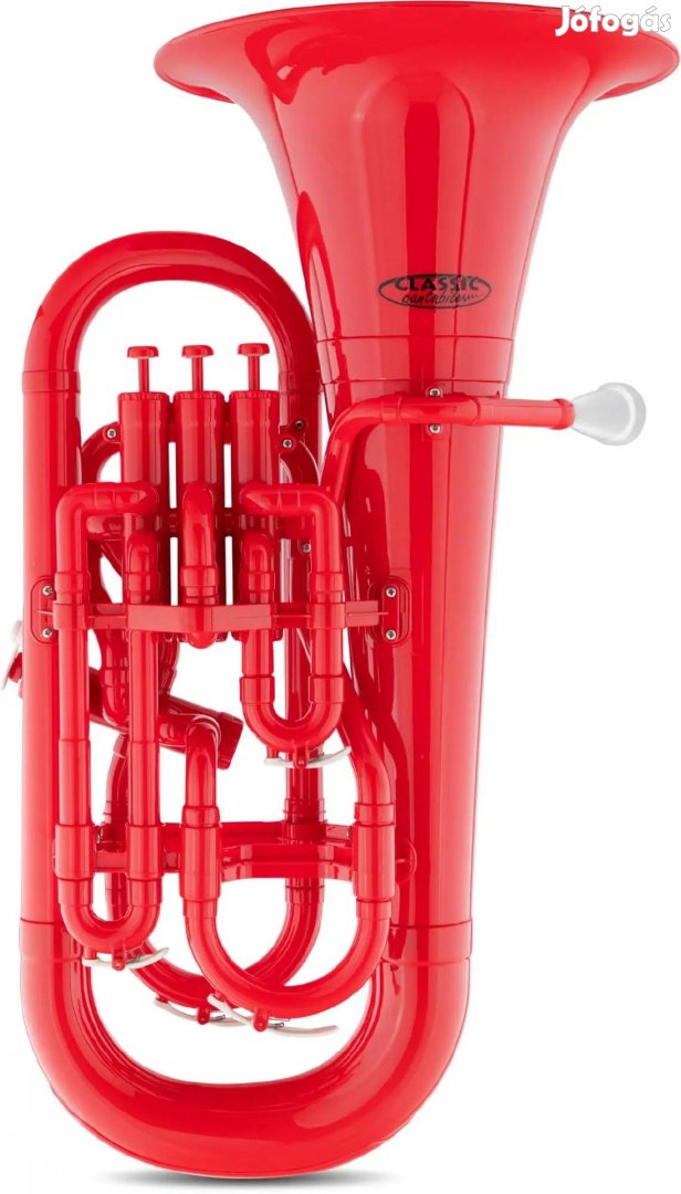 Classic Cantabile MardiBrass műanyag Bb Euphonium piros
