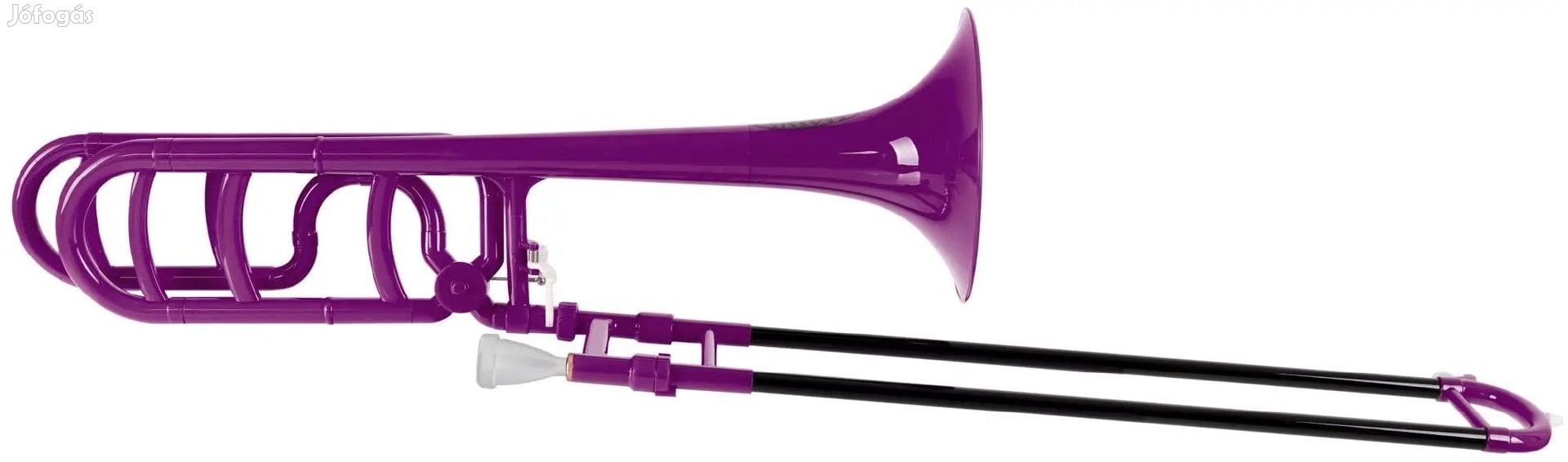 Classic Cantabile MardiBrass műanyag Bb/F tenor harsona lila