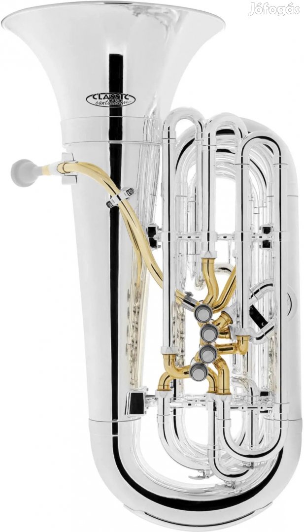Classic Cantabile MardiBrass műanyag Bb Tuba ezüst