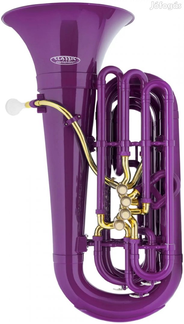 Classic Cantabile MardiBrass műanyag Bb Tuba lila
