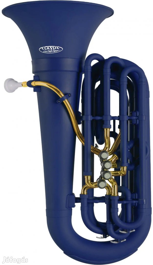 Classic Cantabile MardiBrass műanyag Bb tuba matt kék