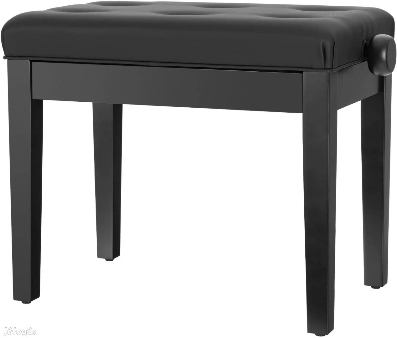 Classic Cantabile Model D fekete matt zongoraszék