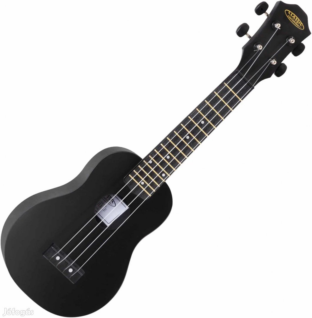 Classic Cantabile OV-04 BK Ukulele Fekete