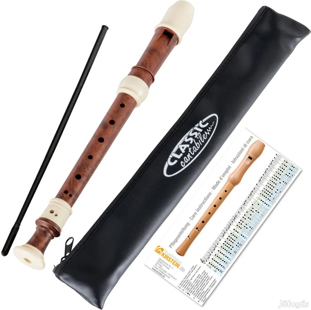 Classic Cantabile Stellina C szoprán furulya barokk barna