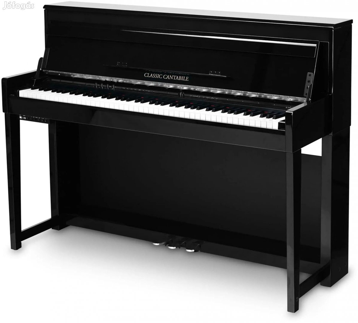 Classic Cantabile UP-1 SH Álló Digitális Zongora Fekete Fényes