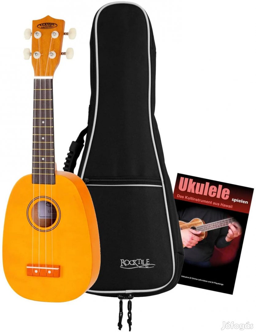 Classic Cantabile US-100P NAT Szoprán Ukulele SET ST beleértve az