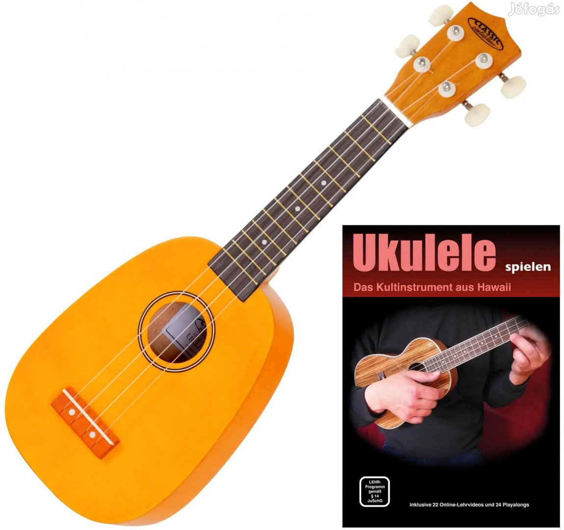 Classic Cantabile US-100P NAT Szoprán-Ukulele SET S beleértve az