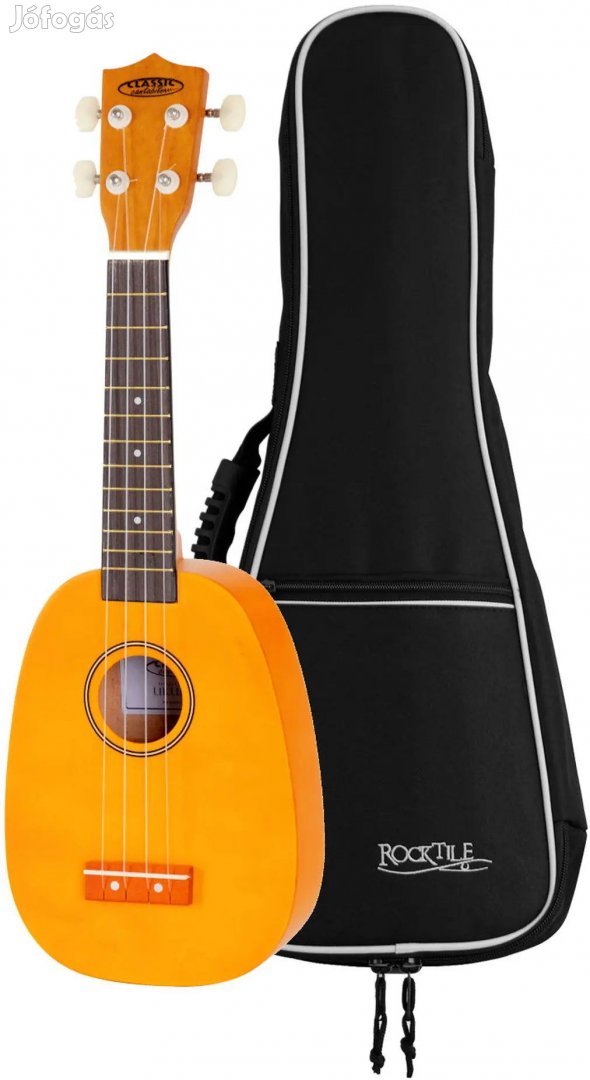 Classic Cantabile US-100P NAT Szoprán-Ukulele SET T beleértve az