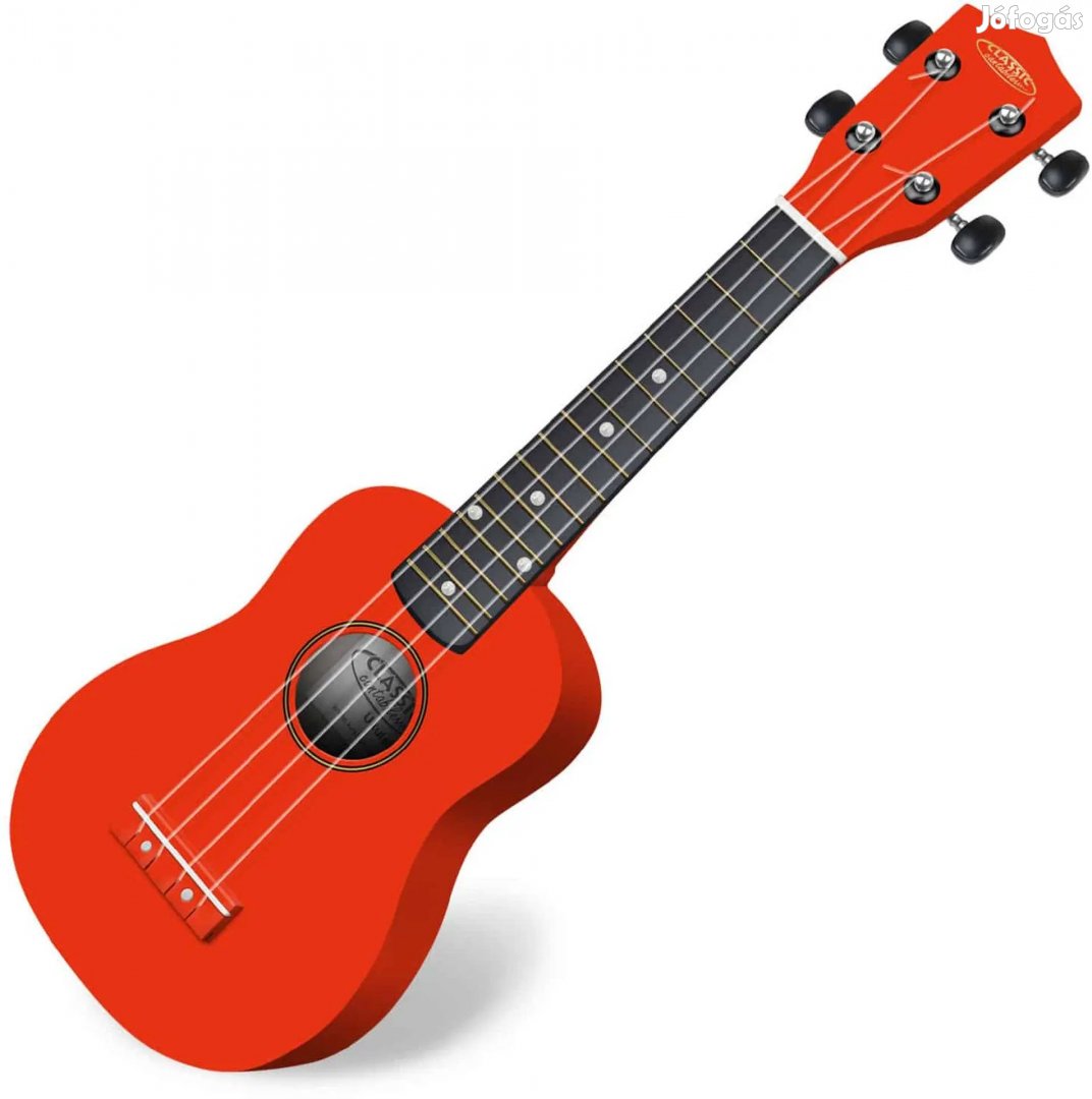 Classic Cantabile US-100 RD Szoprán Ukulele Piros