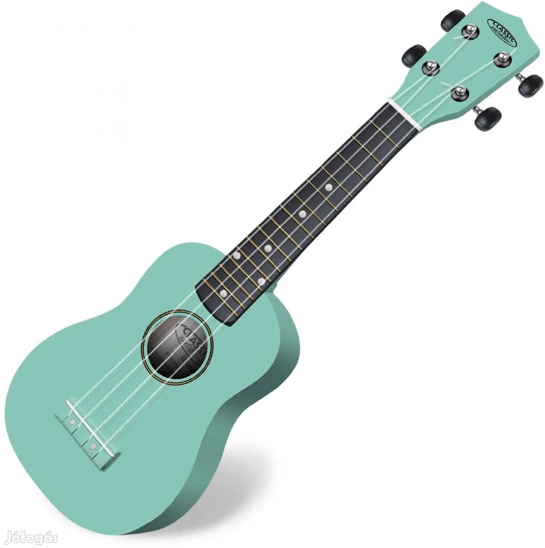 Classic Cantabile US-100 TQ Szoprán Ukulele Türkiz
