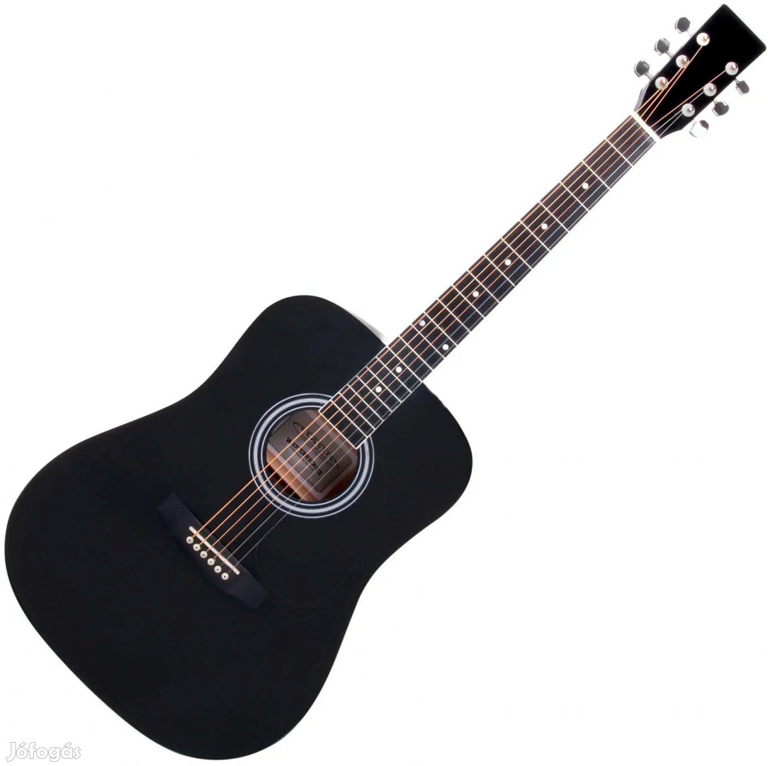 Classic Cantabile WS-10BK Akusztikus Gitár Fekete