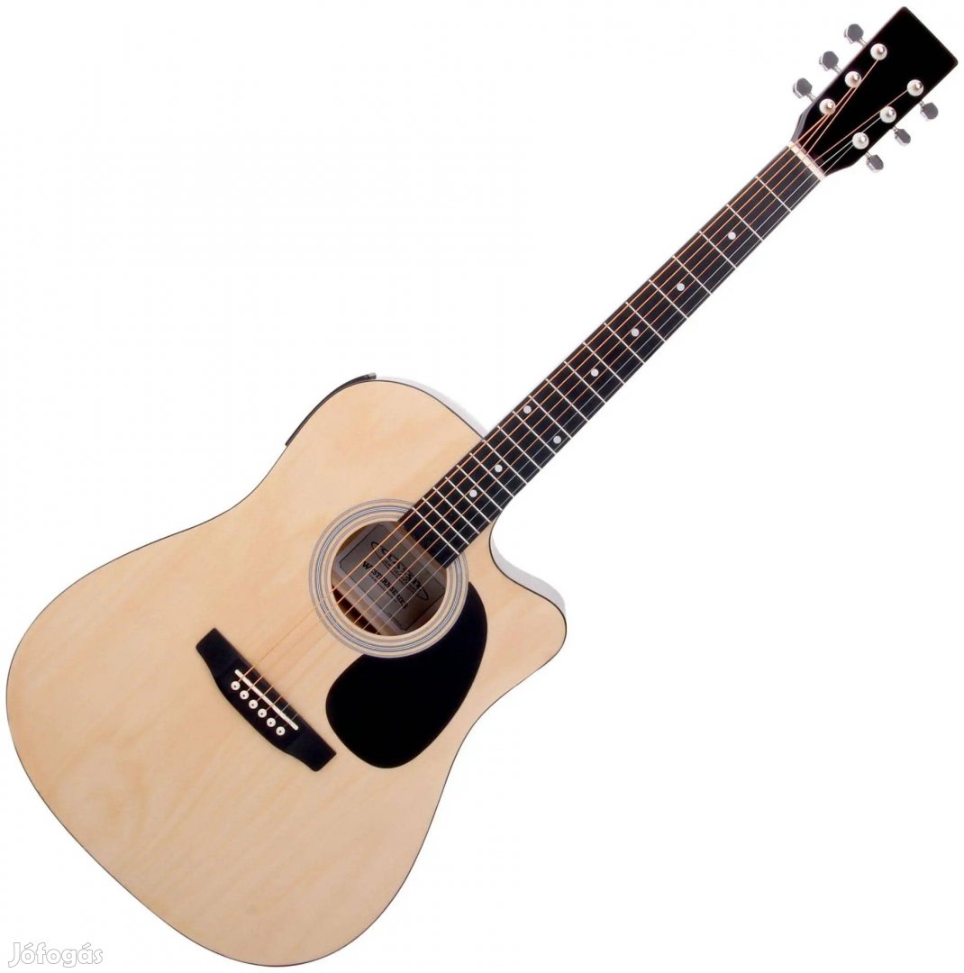 Classic Cantabile WS-10NAT-CE Akusztikus Gitár Natúr Hangszedővel