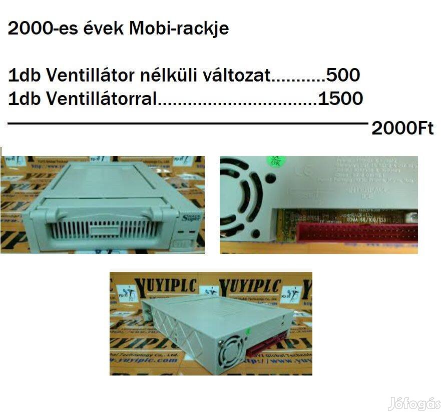 Classic IDE PC Mobil Rack 2db