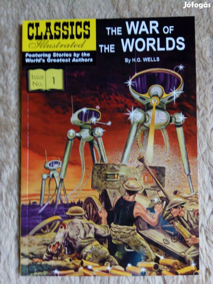 Classics Illustrated The War of the Worlds (Világok harca) képregény