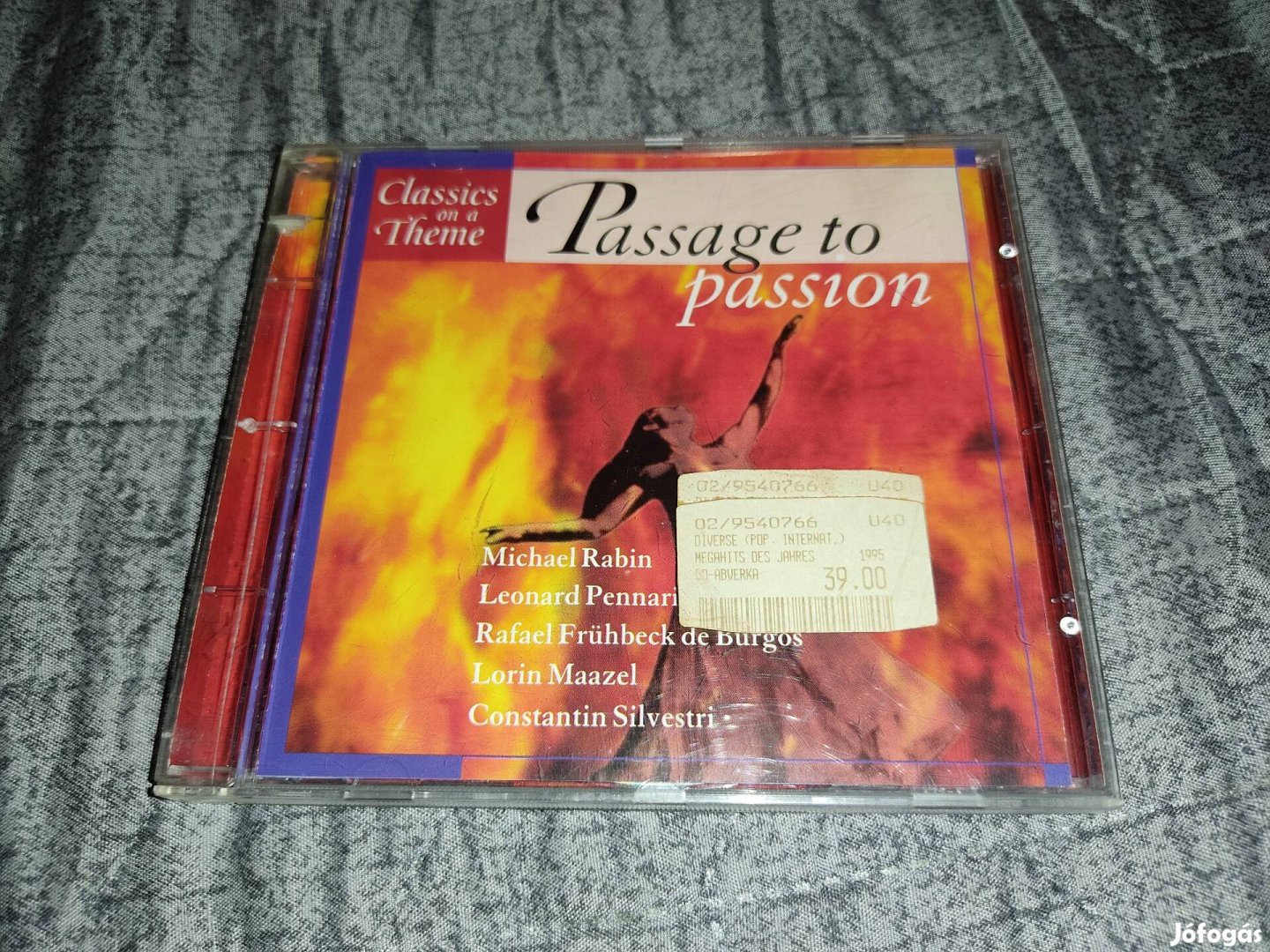Classics On A Theme Passage To Passion CD(Ravel,Liszt,Dvorzak)  