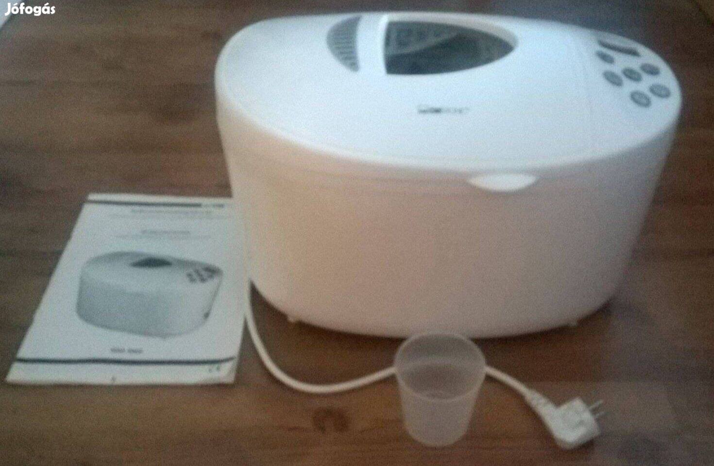 Clatronic BBA2865 kenyérsütő gép+2 kiegészítő dobozával
