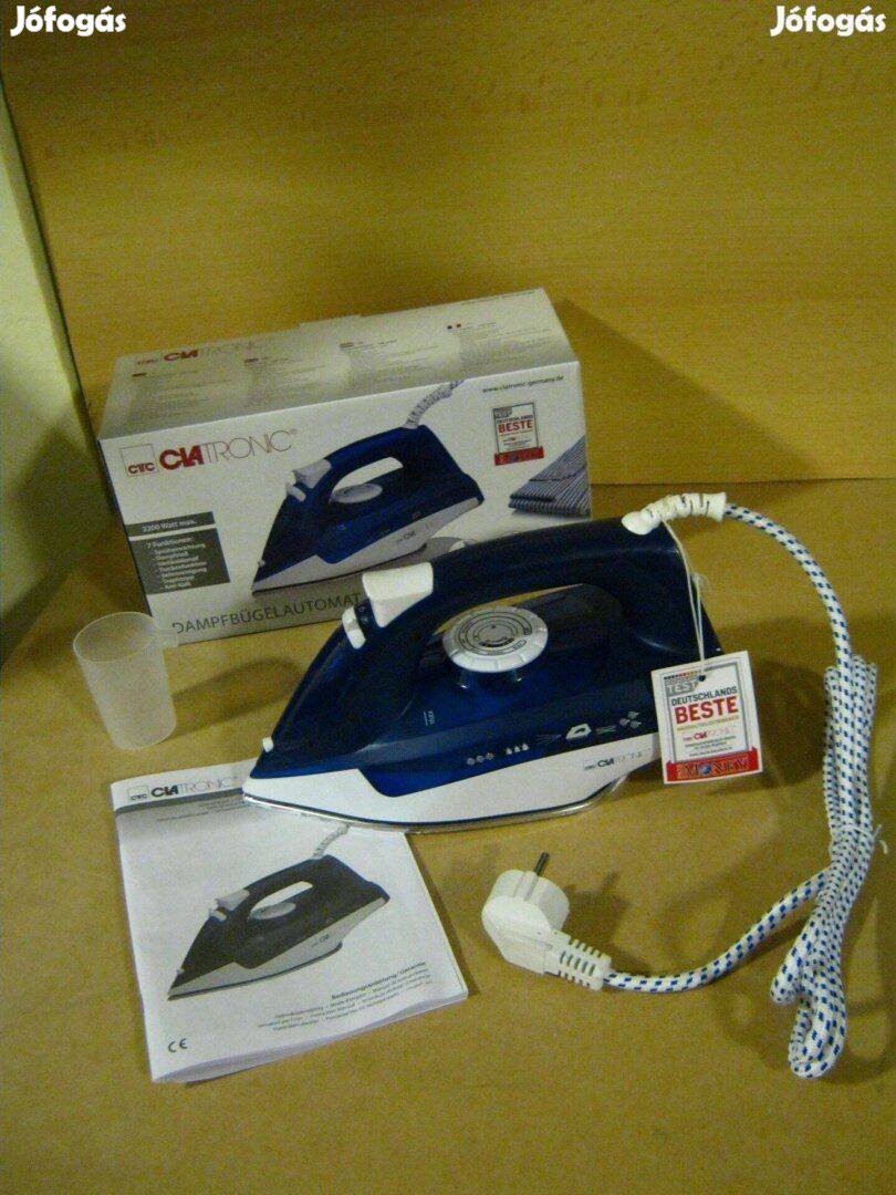 Clatronic DB-3704 Gőzölős Vasaló, jótállásal. Új!