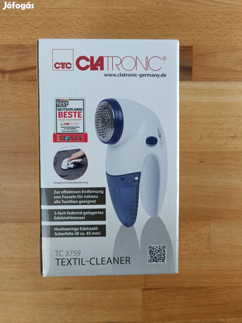 Clatronic TC 3759 textilborotva - fehér