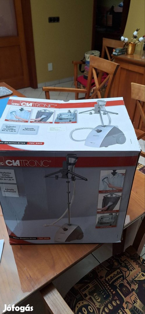 Clatronic új állványos gőzvasaló