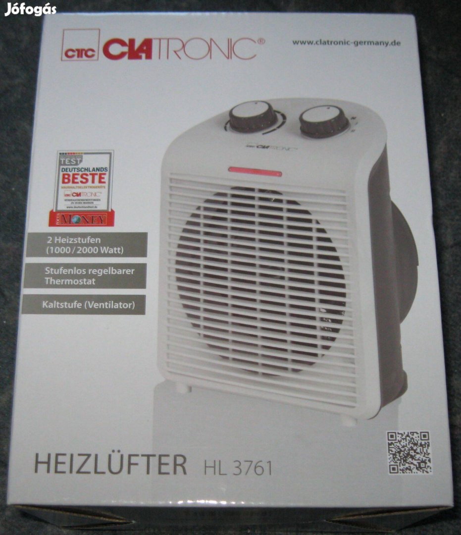 Clatronic ventilátoros hősugárzó