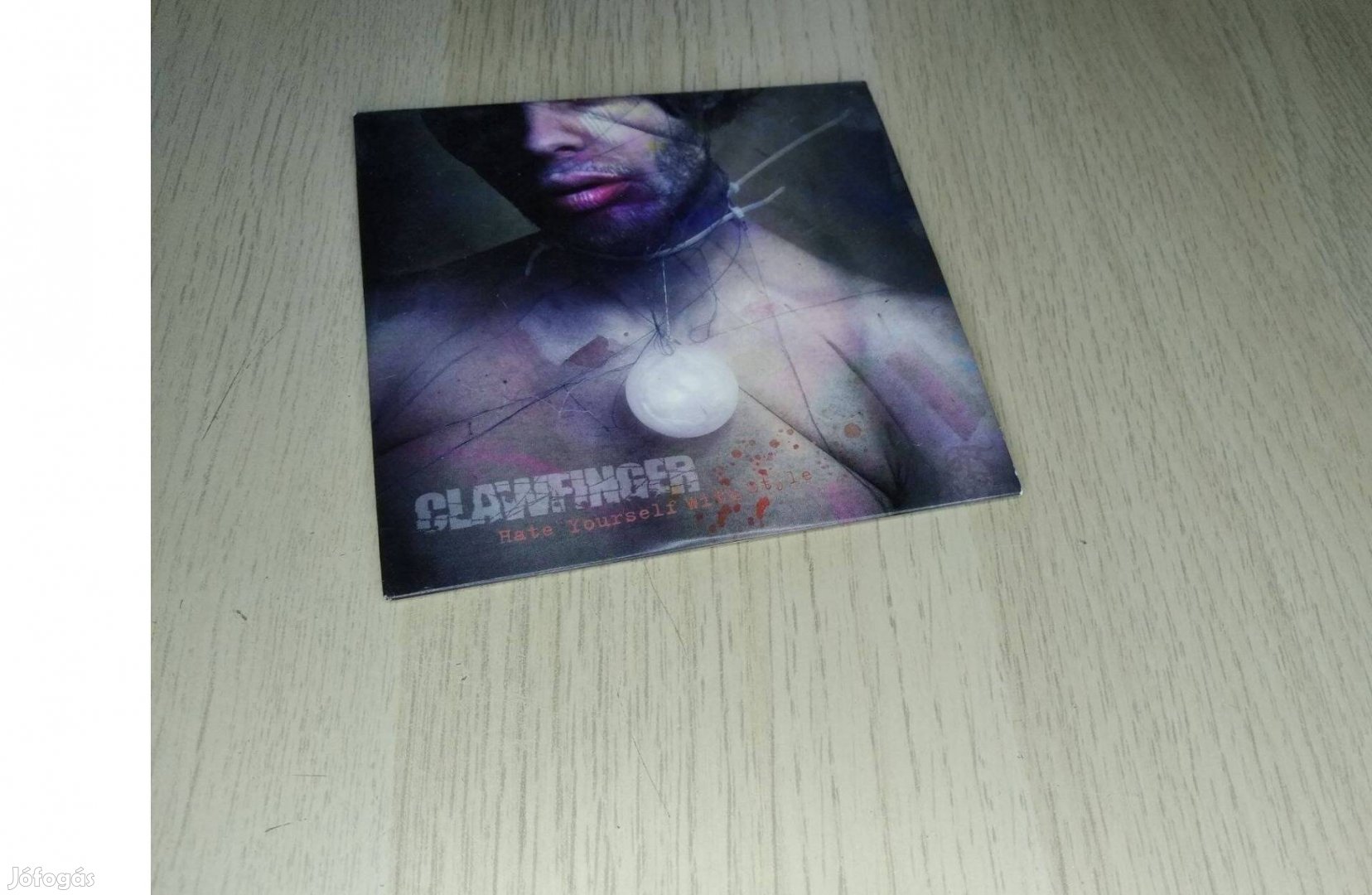 Clawfinger - Hate Yourself With Style Promo CD Kartontokos