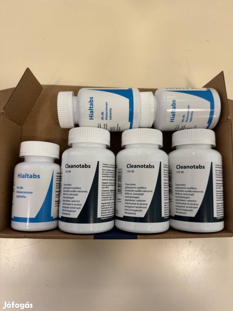 Cleanotabs és Hialtabs ízületi tabletta csomag