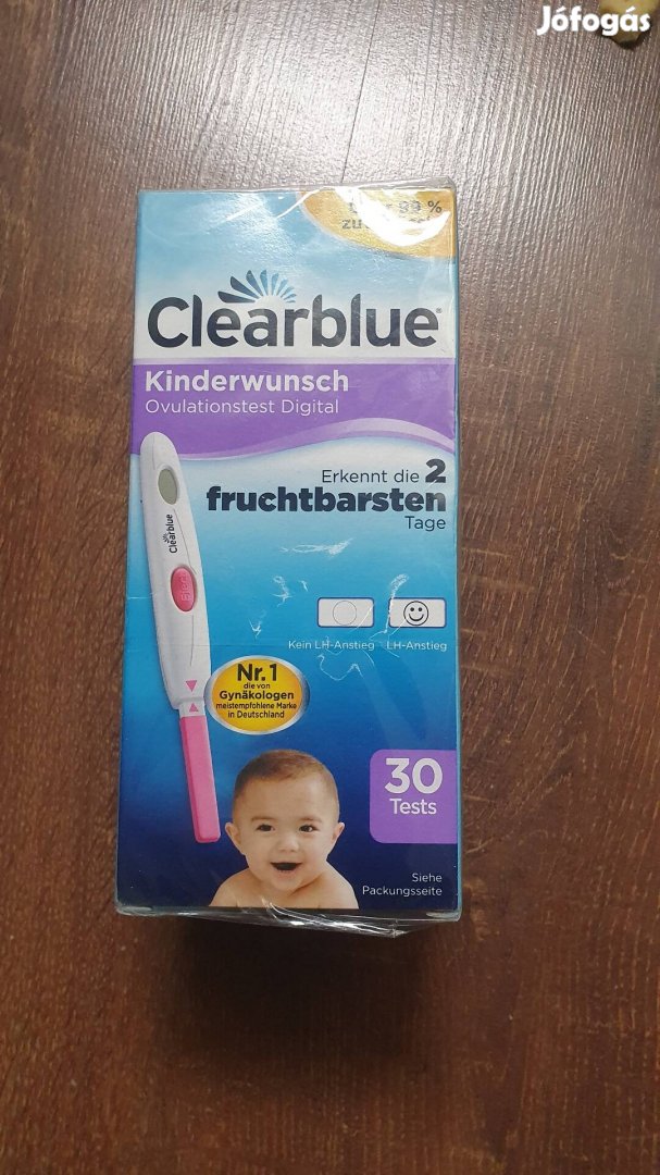 Clearblue ovulációs teszt 30db új