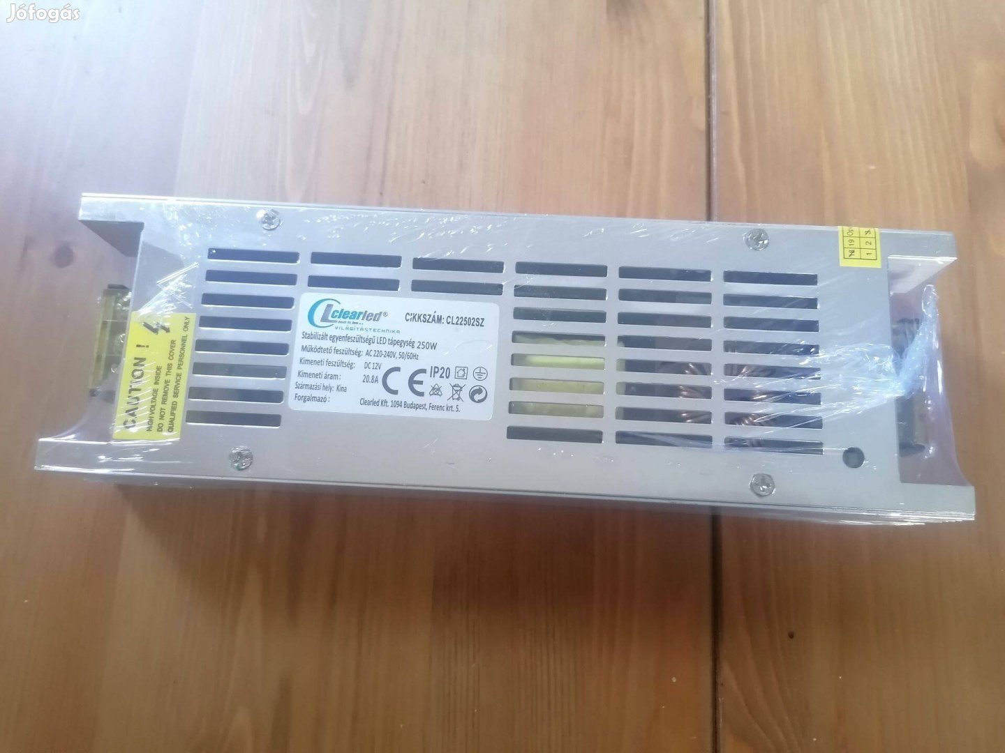 Clearled, fémházas LED tápegység eladó!