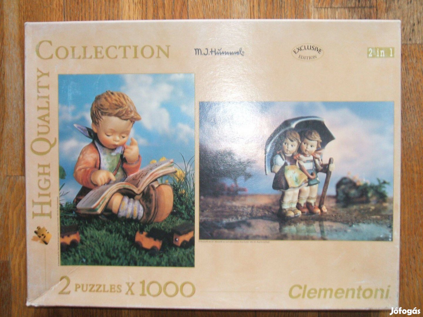 Clementoni 2x1000 db - Hummel figurák - újszerű