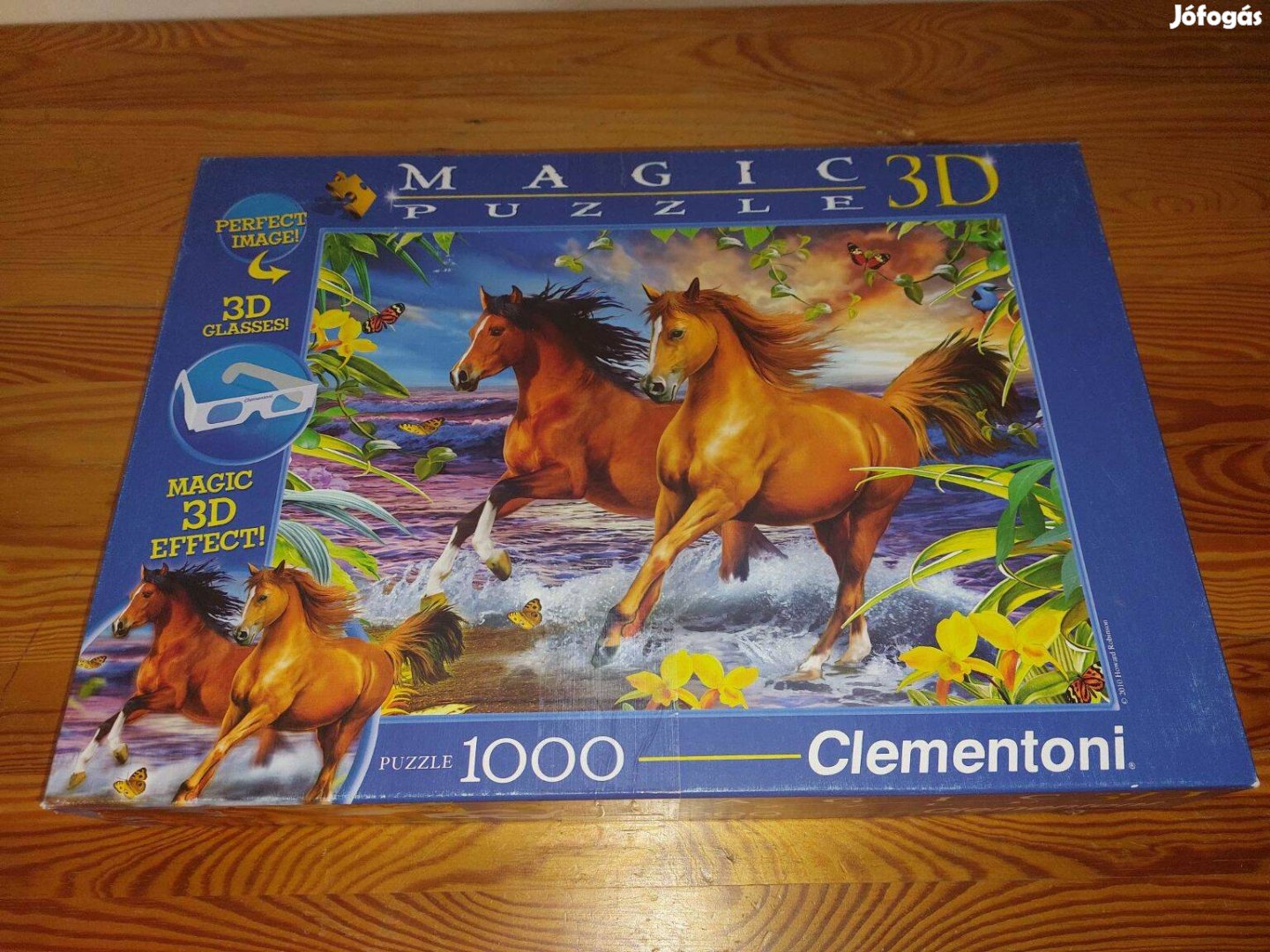 Clementoni 3D puzzle - Lovak 1000 db