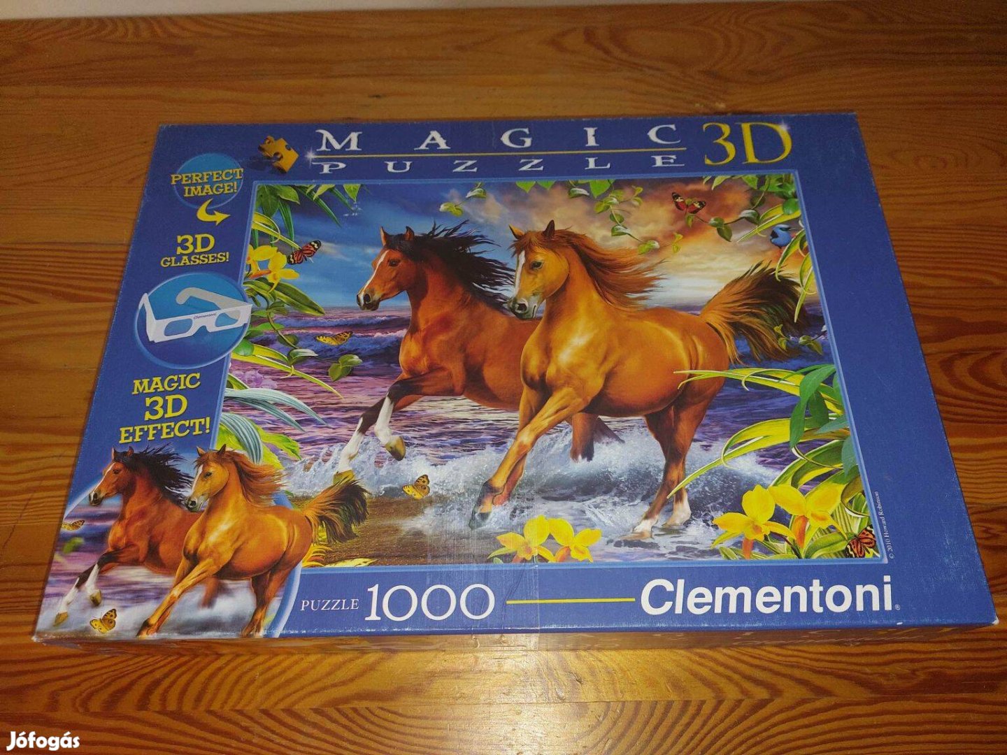 Clementoni 3D puzzle - Lovak 1000 db