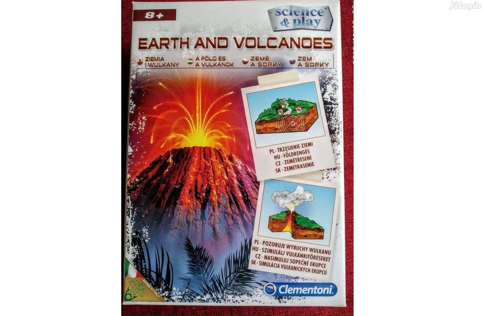 Clementoni A Föld és a vulkánok kreatív készlet